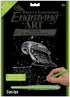 Royal & Langnickel(R) Silver Foil Engraving Art Kit 8"X10"-Snowfall at Night...