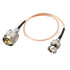 Coaxial Cable with UHF (PL259) Male to BNC Male Connectors Low Loss Coax Cable RG316 50 Ohm 1 Ft...