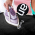 Magfok Iron on White Letters Transfer 1.4 Inch Flock Uppercase & Lowercase 4 Sheet (White)...