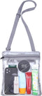 AMIR Clear Bag Stadium Approved - TPU Clear Purse for Women, Clear Crossbody Bag for Concerts, Festivals and Sports Events...