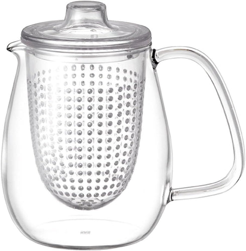 KINTO 22910 UNITEA Teapot, 24.0 fl oz (680 ml), Plastic, Dishwasher Safe, Heat-resistant Glass...