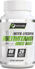 Multivitamin Once Daily, Max Strength Vitamins A, C, D, E, K, B1, B2, B6, B12, Niacin, Calcium, Magnesium, Zinc, Selenium, Copper, Manganese, Chro...