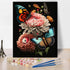 TUMOVO Paint by Numbers for Adults, Flowers and Colorful Butterflies Adult Paint by Number Kits DIY Oil Painting Kit Adults' Paint-by-Number Kits ...