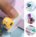 Mini Stapler Set, 5 Pcs Cute Stapler Key Chain with 5 Pcs Staples, Portable Mini Stapler for Office...