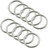 Multi-Purpose O Ring Welded Stainless Steel Rings 5mm/0.2" Thick 50mm/2" Outer Dia - Pack of 10pcs...