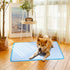 Cooling Mat Pad for Dogs Ice Silk Mat Dog Cooling Pad Summer Keep Your Pet Cool Pet Cool Mats for Dog and Cat Use in Crate Kennel Sofa Bed(S/50X40...