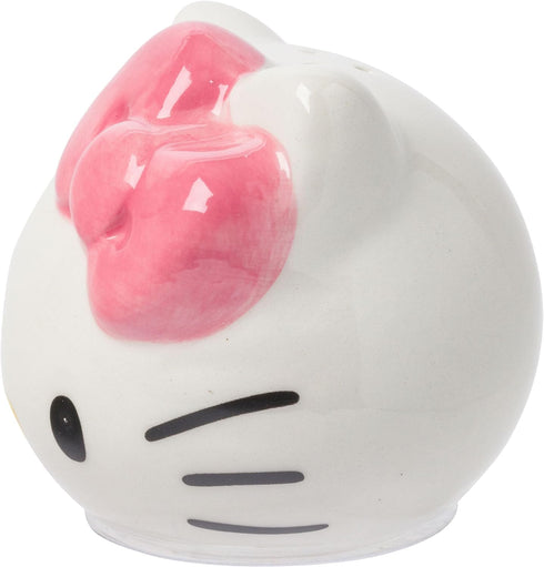 Silver Buffalo Sanrio Hello Kitty And My Melody 3D Sculpted Ceramic Salt and Pepper Shaker Set...