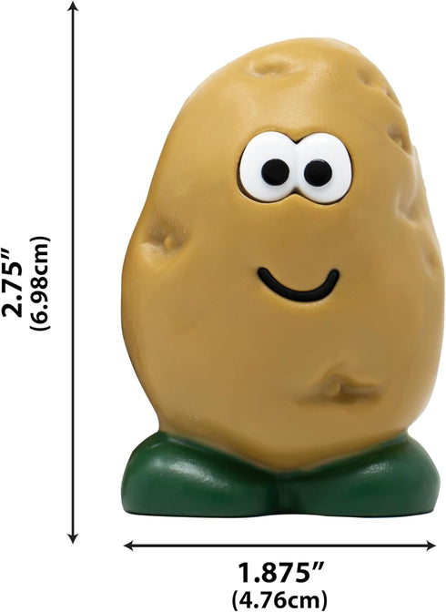 Joie Spud Dude Potato Brush, Vegetable and Fruit Scrubber, Produce Cleaner, Cute Kitchen Gadget, Dishwasher Safe...