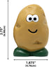 Joie Spud Dude Potato Brush, Vegetable and Fruit Scrubber, Produce Cleaner, Cute Kitchen Gadget, Dishwasher Safe...