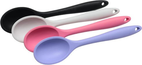 Chef Craft Premium Silicone Basting Spoon, 11 inch, Pink...