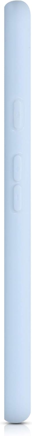 kwmobile Case Compatible with Google Pixel 4a 5G Case - Soft Slim Protective TPU Silicone Cover - Light Blue Matte...