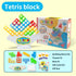 32 PCS Tetra Tower Game,Stacking Blocks Game, Board Games for 2 Players+ Family Games, Parties, Travel, Kids & Adults Team Building Blocks Toy...