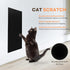Cat Scratch Mat (Black, 5-Pack, 9.8''*18.8''), Furniture Protector from Cats Scratching, Strong Self-Adhesive Backing for Easy and Sturdy Applicat...