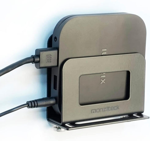 Monzlteck Adjustable Small Device Wall Mount Holder for Apple TV,ROKU,Router,Modem and Other Media Players...
