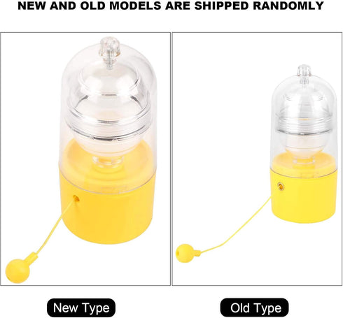 Egg Scrambler Shaker, Whisk Hand Powered Golden Egg Maker Eggs Yolk White Mixer Cooking Utensil Kitchen Gadgets Egg Pudding Maker...