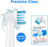 Electric Toothbrush Replacement Heads Refills Compatible with Oral B - Precision Clean Replacement Toothbrush Heads for Oral Gentle & Effective Cl...