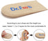 Dr.Foot Adjustable Orthopedic Heel Lift Inserts, Height Increase Insole for Leg Length Discrepancies, Heel Spurs, Heel Pain, Sports Injuries, and ...