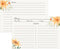 Recipe Cards 4x6, Premium Double-Sided Recipe Cards for Wedding, Bridal Shower, Housewarming, Set of 60 (4x6,Daisy)...