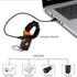 MASO Cycling Lights-USB Rechargable Bike tailligh with 5 Kinds of Light Mode,Bone Monochromatic,Fits on Any Road Bikes, Mountain Bikes, Helmets fo...