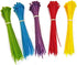 6 Inch Brown Zip Ties (100 Pieces), 40lb Strength, Nylon Cable Wire Ties...