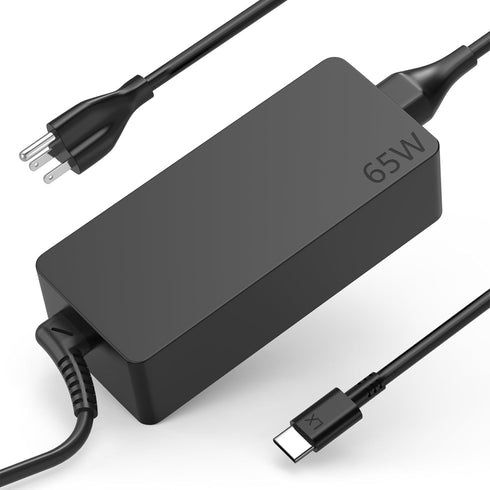 Replacement for 65W Lenovo Laptop Charger USB C ;Compatible with Lenovo ThinkPad T480s T580s T490 E480 E580 Chromebook C330 S330 100e 300e 500e,Yo...