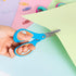 LIVINGO Left Handed Kids Scissors: Blunt Tip Safety Lefty Toddler Child Scissors for School Craft Cutting Paper - 3 Pack 5 inches Comfort Grip Gre...