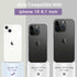DEENAKIN Designed for iPhone 15 Case with Screen Protector - Enhanced Camera Protection - Smooth Baby Skin-like Feel Silicone Cover - Slim Fit Pro...
