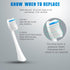 Electric Toothbrush with 5 Modes, 2pcs Replacement Brush Heads USB Rechargeable Smart Electronic Toothbrush with Holder for Adults IPX7 Waterproof...