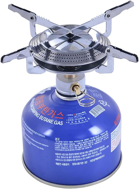 Windproof Camping Gas Stove Portable Foldable Backpack Electronic Stove Head Outdoor Cooking Picnic HikingMountaineering Camping...