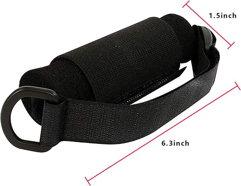 Disabled Eating Aids Utensil Holders Eating Assistance Hand Cuff for Holding Spoon, Fork, Cutlery Adjustable Nylon Gripping Strap for Limited Mobi...