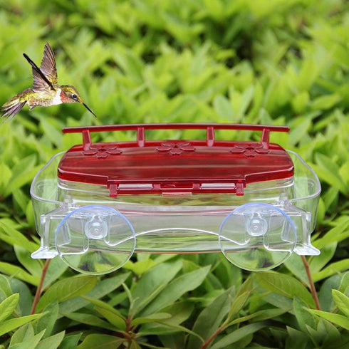 Juegoal Window Hummingbird Feeder, 8-Ounce...