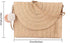 Handwoven Round Straw Shoulder Bag Crossbody Bag Girls Summer Beach Straw Bag Envelope Wallet for Womens...