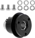 360° Steering Wheel Quick Release Disconnect Hub Kit with Bolts and Washer...