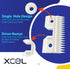 XCEL Ceramic Coarse Pet Replacement Cutter Blade Compatible with Andis, Oster A5 and Walh KM Series (2)...