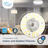 Euri Lighting EMP-2000cec-20, Dimmable LED Light Engine, 6.69" Diameter, 20W (120W Equal), 1800lm, 3000K, 4000K, 5000K, 90+ CRI, Energy Star, CEC ...