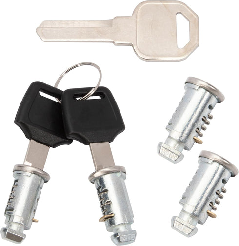 4 Pack Lock Cores for Thule, Replacement for Thule Rack Core, Key Cylinder for Bike Rack Lock, Roof Cargo Lock, Roof Rack Locks, Cross Bars, Tower...