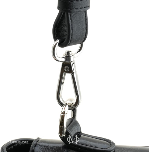 CRAFTMEMORE 2 Sets 1" Swivel Snap Hooks Lobster Clasp Push Gate Fashion Clips with 1" D Rings Bag Craft Accessories FSD2 (Gold, 1 Inch)...