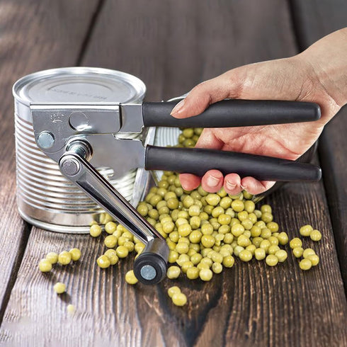 Crank Can Openers Manual,Heavy Duty Commercial Swing Away Can Opener with Rubber-coated Handles...