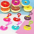 25 Pcs Sweet Donut Keychain for Sweet Donut Theme Party Favors Pendant for Kid Toy Ornament Souvenirs Gift...