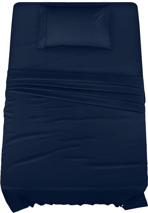 Utopia Bedding Twin XL Sheet Set – 3 Piece Bed Sheets for Twin XL Size Bed, Soft and Breathable Microfiber, Includes 1 Fitted Sheet, 1 Flat Sheet ...