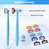 Complete IPR Kit for Orthodontic Treatment, Interproximal Enamel Reduction Set with Manual Handpiece and Assorted Polishing Strips | Dental Tool f...