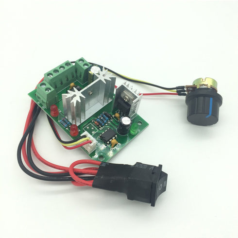 CCM6N DC PWM Motor Speed Controller 6V-30V Variable Speed Drive 6A Positive Inversion Mini Switch Controller (Speed Controller)...