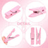 50pcs Pink Wooden Small Clothespins Photo Clips Wood Paper Peg Pin Craft Clips for Wall Hanging Pictures Clothing Jewelry Items Home Party Wedding...