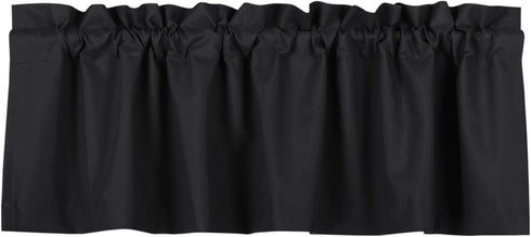Valea Home Blackout Valance Curtains Waterproof Soft Rod Pocket Valance for Kitchen and Bathroom Window Room Darkening Valances for Bedroom, 52 in...