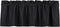 Valea Home Blackout Valance Curtains Waterproof Soft Rod Pocket Valance for Kitchen and Bathroom Window Room Darkening Valances for Bedroom, 52 in...