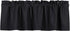 Valea Home Blackout Valance Curtains Waterproof Soft Rod Pocket Valance for Kitchen and Bathroom Window Room Darkening Valances for Bedroom, 52 in...