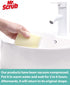 24 Pads All-Purpose Sponges Kitchen, Non Scratch Dish Sponge for Washing Dishes Cleaning Kitchen, Premium Kitchen Scrub Sponge and Scrubbers Clean...
