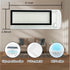 Replacement Parts Accessories for Robot Sweeping Narwal T10 Vacuum Cleaner, 4 Mop Cloth 2 filters 4 side brush Parts...