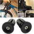 2pcs Bike Grip Handle Bar End Plugs Aluminum Alloy Bar Ends Handlebar End Plugs Handlebar Caps Bar End Caps with Installation Tool for Bike Handle...