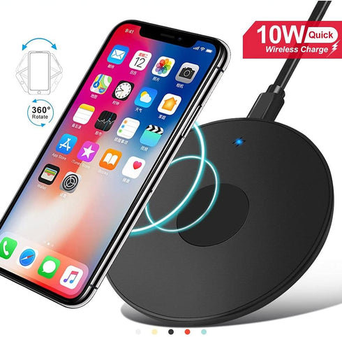 UrbanX OptiPad Fast Wireless Charger Pad for Razer Phone 2-10W Fast-Charging Soft Touch Top...